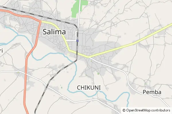 Mapa Salima