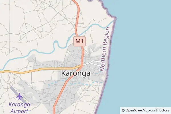 Mapa Karonga