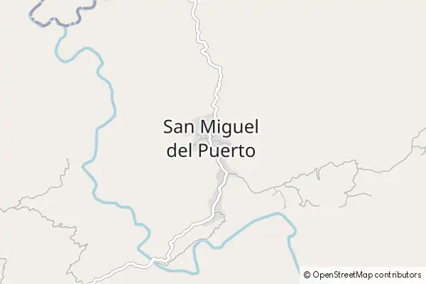 Mapa San Miguel del Puerto