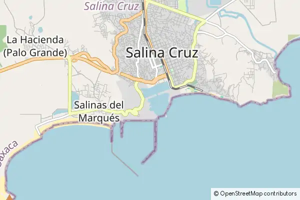 Mapa Salina Cruz