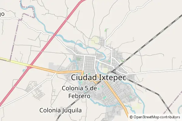 Mapa Ixtepec