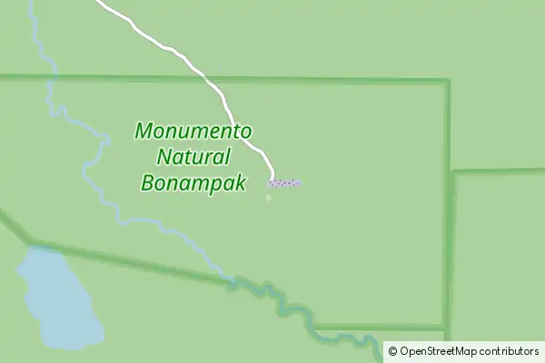 Mapa Bonampak