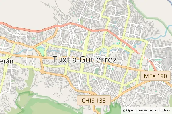 Mapa Tuxtla Gutierrez