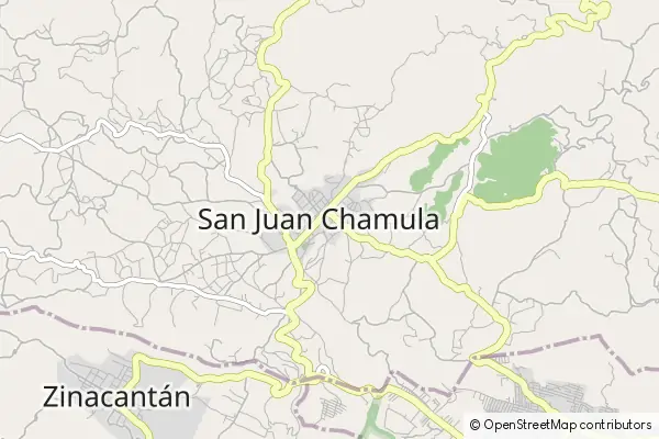 Mapa San Juan Chamula