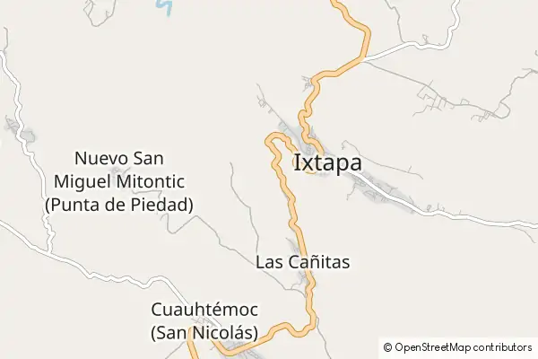 Mapa Ixtapa