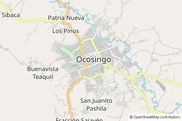 Mapa Ocosingo