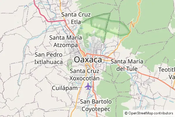 Mapa Oaxaca