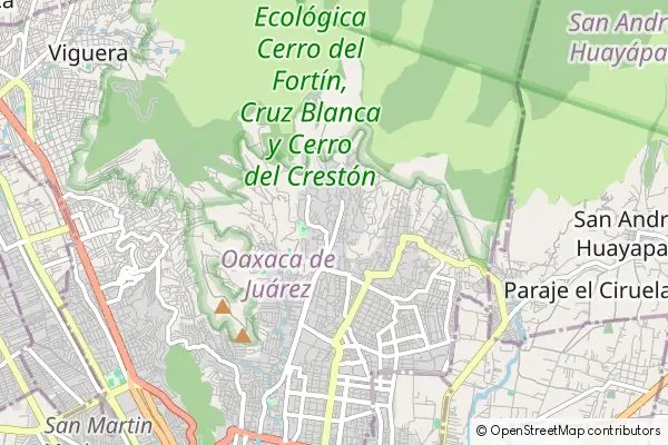 Mapa San Felipe del Agua