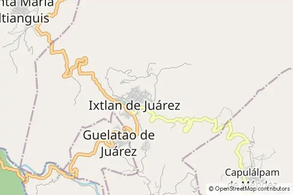 Mapa Ixtlan