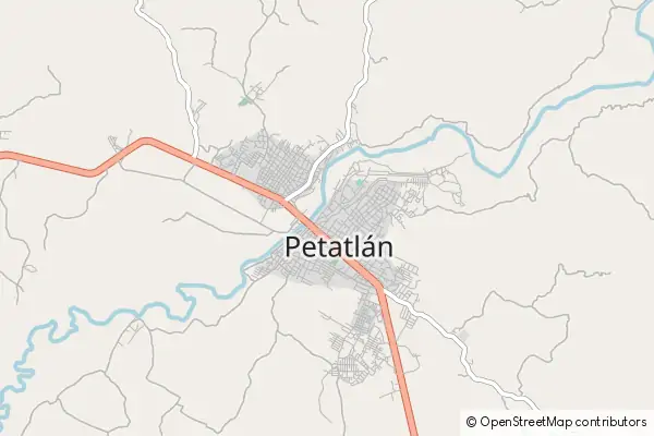 Mapa Petatlán