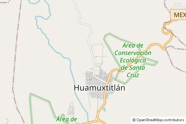 Mapa Huamuxtitlán