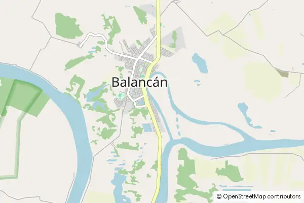 Mapa Balancán