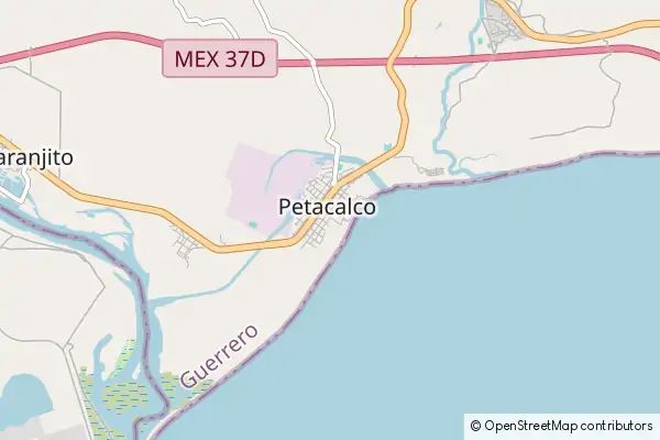 Mapa Petacalco