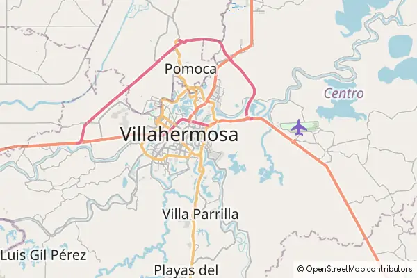 Mapa Villahermosa