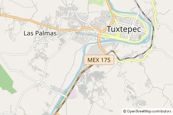 Mapa San Juan Bautista Tuxtepec