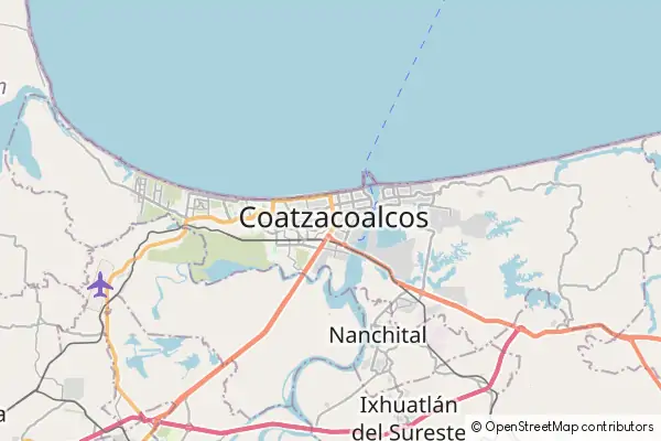 Mapa Coatzacoalcos