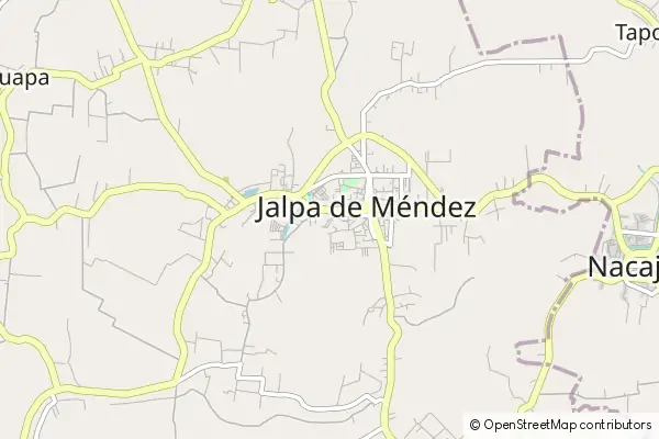 Mapa Jalpa de Méndez