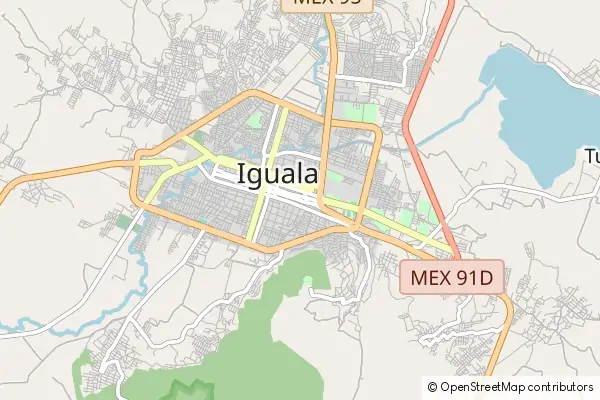 Mapa Iguala