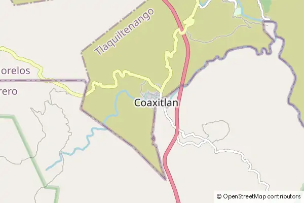 Mapa Coaxitlán