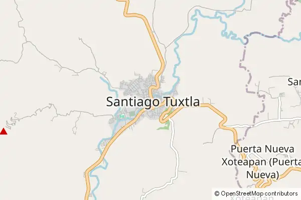 Mapa Santiago Tuxtla