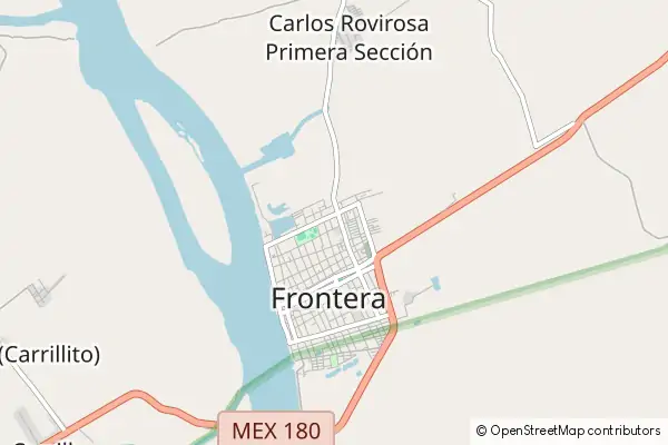 Mapa Frontera