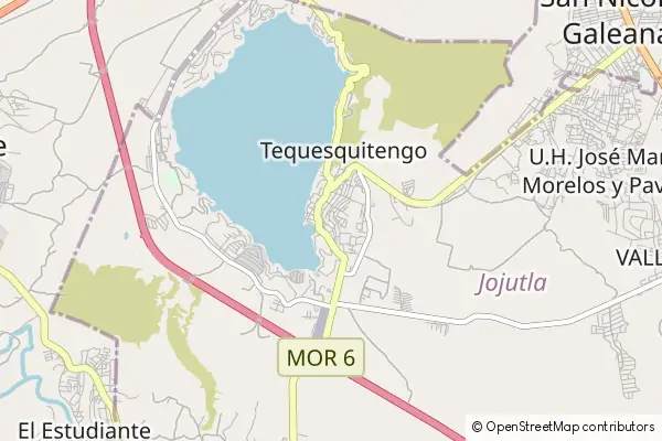 Mapa Tequesquitengo