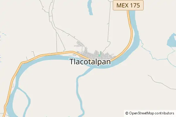 Mapa Tlacotalpan