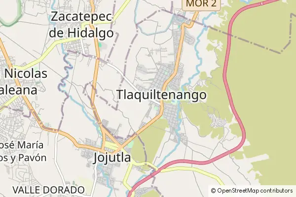 Mapa Tlaquiltenango