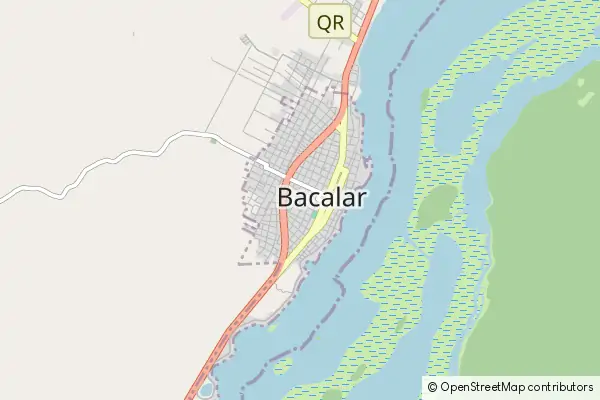 Mapa Bacalar