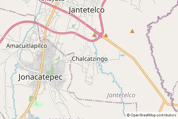 Mapa Chalcatzingo