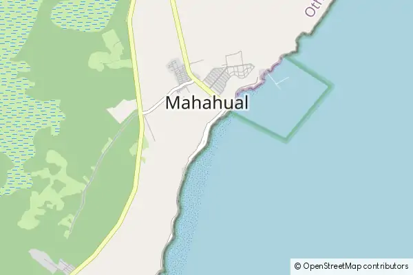 Mapa Mahahual