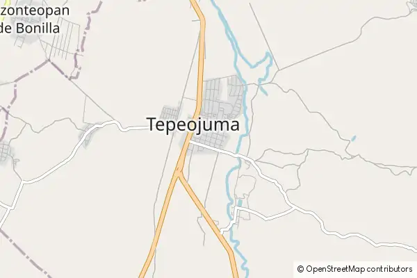 Mapa Tepeojuma