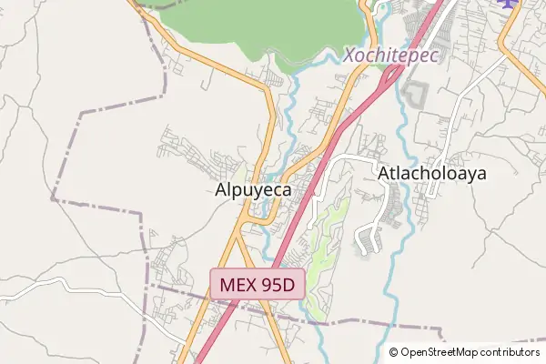 Mapa Alpuyeca