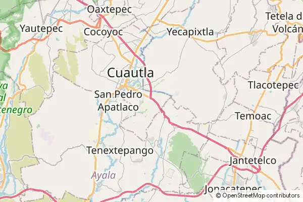 Mapa Cuautla