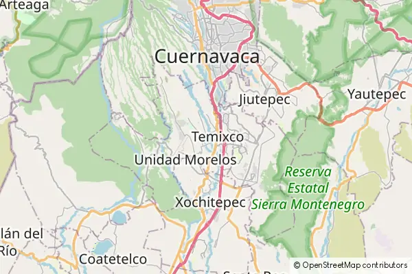 Mapa Temixco