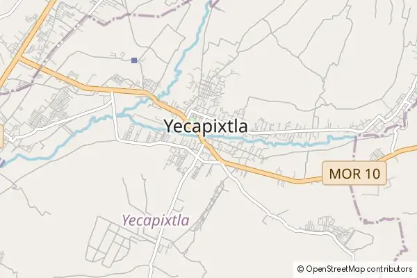 Mapa Yecapixtla