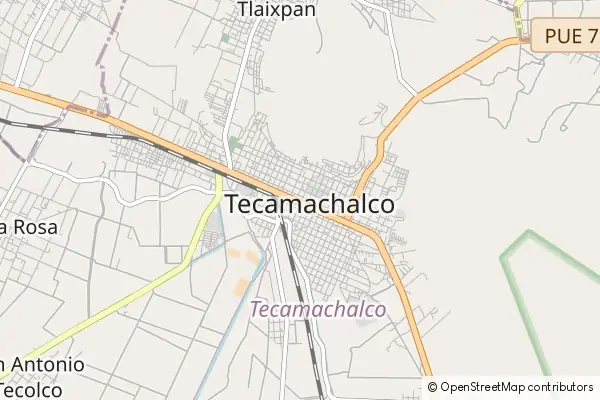 Mapa Tecamachalco