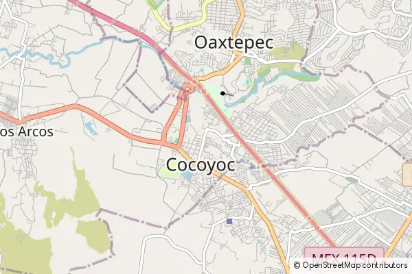 Mapa Cocoyoc