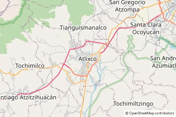 Mapa Atlixco