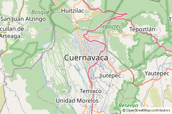 Mapa Cuernavaca