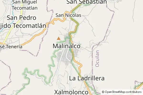 Mapa Malinalco