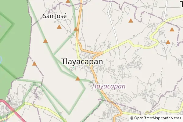 Mapa Tlayacapan