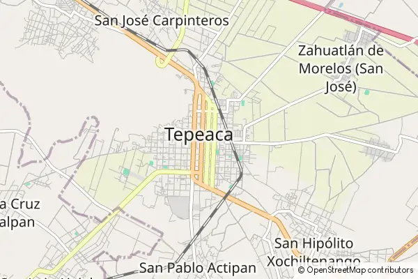 Mapa Tepeaca