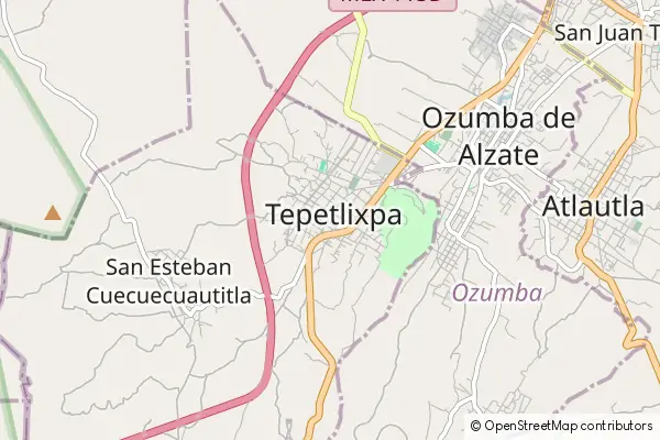 Mapa Tepetlixpa