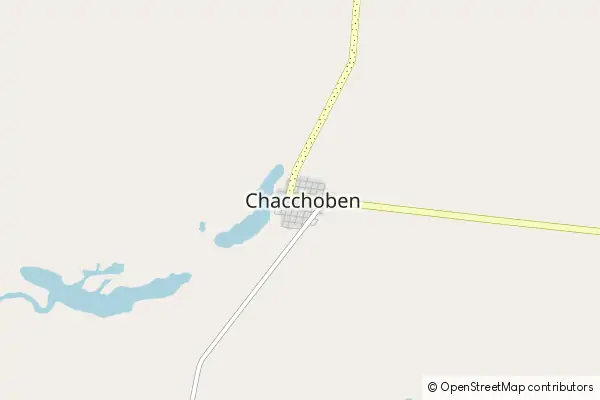 Mapa Chacchoben