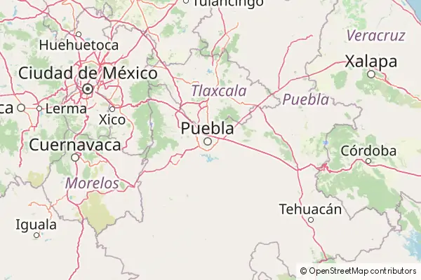 Mapa Puebla