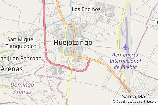 Mapa Huejotzingo