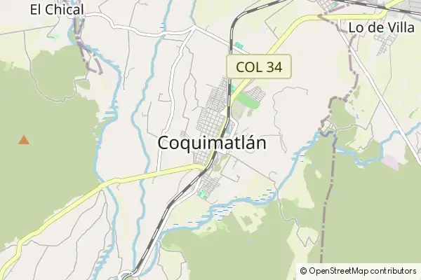 Mapa Coquimatlán