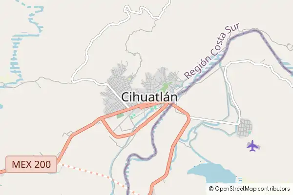 Mapa Cihuatlán