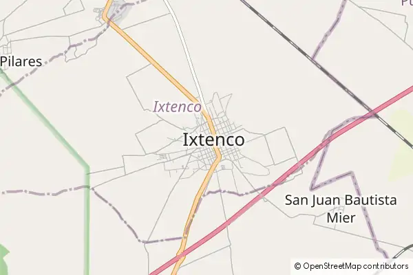 Mapa Ixtenco